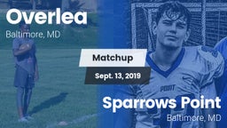 Matchup: Overlea vs. Sparrows Point  2019