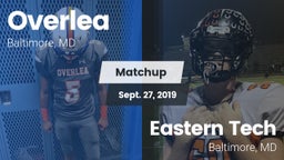 Matchup: Overlea vs. Eastern Tech  2019