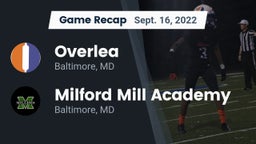 Recap: Overlea  vs. Milford Mill Academy  2022