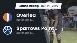 Recap: Overlea  vs. Sparrows Point  2022