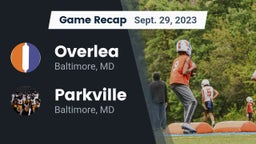Recap: Overlea  vs. Parkville  2023