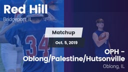 Matchup: Red Hill vs. OPH - Oblong/Palestine/Hutsonville 2019