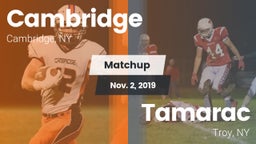 Matchup: Cambridge vs. Tamarac  2019