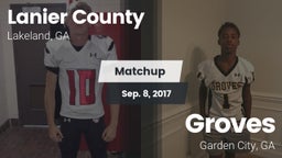 Matchup: Lanier County vs. Groves  2017