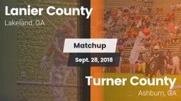 Matchup: Lanier County vs. Turner County  2018
