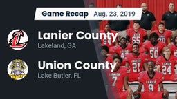 Recap: Lanier County  vs. Union County  2019