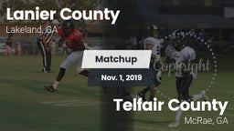 Matchup: Lanier County vs. Telfair County  2019