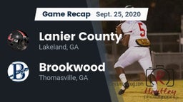 Recap: Lanier County  vs. Brookwood  2020