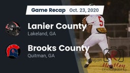 Recap: Lanier County  vs. Brooks County  2020