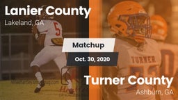 Matchup: Lanier County vs. Turner County  2020