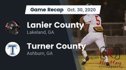 Recap: Lanier County  vs. Turner County  2020