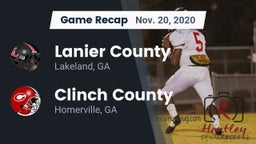 Recap: Lanier County  vs. Clinch County  2020