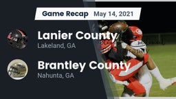 Recap: Lanier County  vs. Brantley County  2021