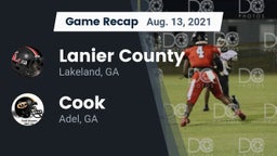 Recap: Lanier County  vs. Cook  2021