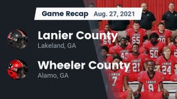 Recap: Lanier County  vs. Wheeler County  2021