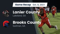 Recap: Lanier County  vs. Brooks County  2021