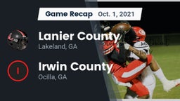 Recap: Lanier County  vs. Irwin County  2021