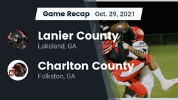 Recap: Lanier County  vs. Charlton County  2021