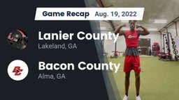 Recap: Lanier County  vs. Bacon County  2022