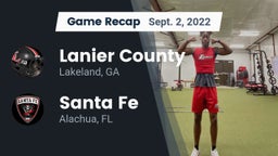 Recap: Lanier County  vs. Santa Fe  2022