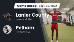 Recap: Lanier County  vs. Pelham  2022