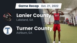 Recap: Lanier County  vs. Turner County  2022