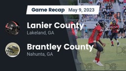 Recap: Lanier County  vs. Brantley County  2023