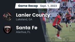 Recap: Lanier County  vs. Santa Fe  2023