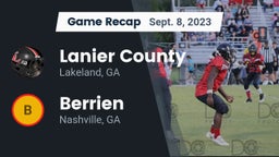Recap: Lanier County  vs. Berrien  2023