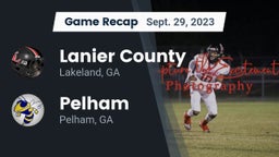 Recap: Lanier County  vs. Pelham  2023