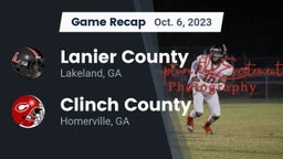 Recap: Lanier County  vs. Clinch County  2023