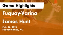 Fuquay-Varina  vs James Hunt  Game Highlights - Feb. 28, 2023