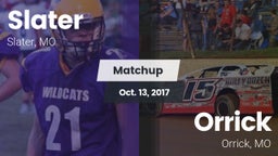 Matchup: Slater vs. Orrick  2017