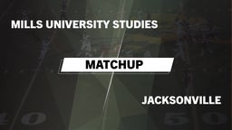 Matchup: Mills University Stu vs. Jacksonville  2016