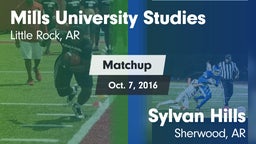 Matchup: Mills University Stu vs. Sylvan Hills  2016