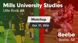 Matchup: Mills University Stu vs. Beebe  2016