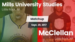 Matchup: Mills University Stu vs. McClellan  2017
