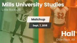 Matchup: Mills University Stu vs. Hall  2018