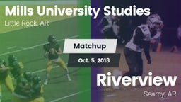 Matchup: Mills University Stu vs. Riverview  2018