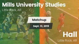 Matchup: Mills University Stu vs. Hall  2019
