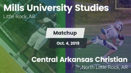 Matchup: Mills University Stu vs. Central Arkansas Christian 2019
