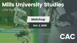 Matchup: Mills University Stu vs. CAC 2020