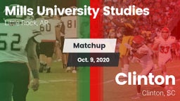 Matchup: Mills University Stu vs. Clinton  2020