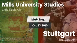 Matchup: Mills University Stu vs. Stuttgart  2020