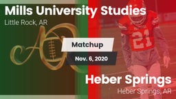 Matchup: Mills University Stu vs. Heber Springs  2020