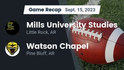 Recap: Mills University Studies  vs. Watson Chapel  2023