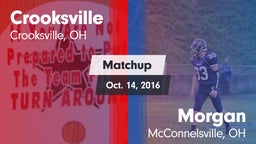 Matchup: Crooksville vs. Morgan  2016
