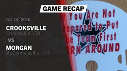 Recap: Crooksville  vs. Morgan  2016