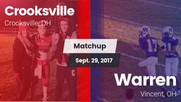 Matchup: Crooksville vs. Warren  2017