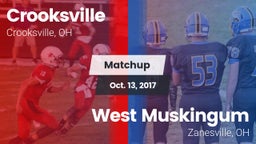 Matchup: Crooksville vs. West Muskingum  2017